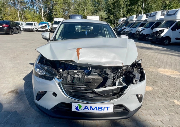 Mazda CX-3 cena 36900 przebieg: 52713, rok produkcji 2018 z Kościerzyna małe 121